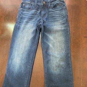 Cat & Jack blue straight jeans size 8 for kids only wear one time